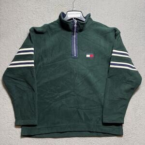 Vintage Tommy Hilfiger 1/4 Zip Fleece L Men’s